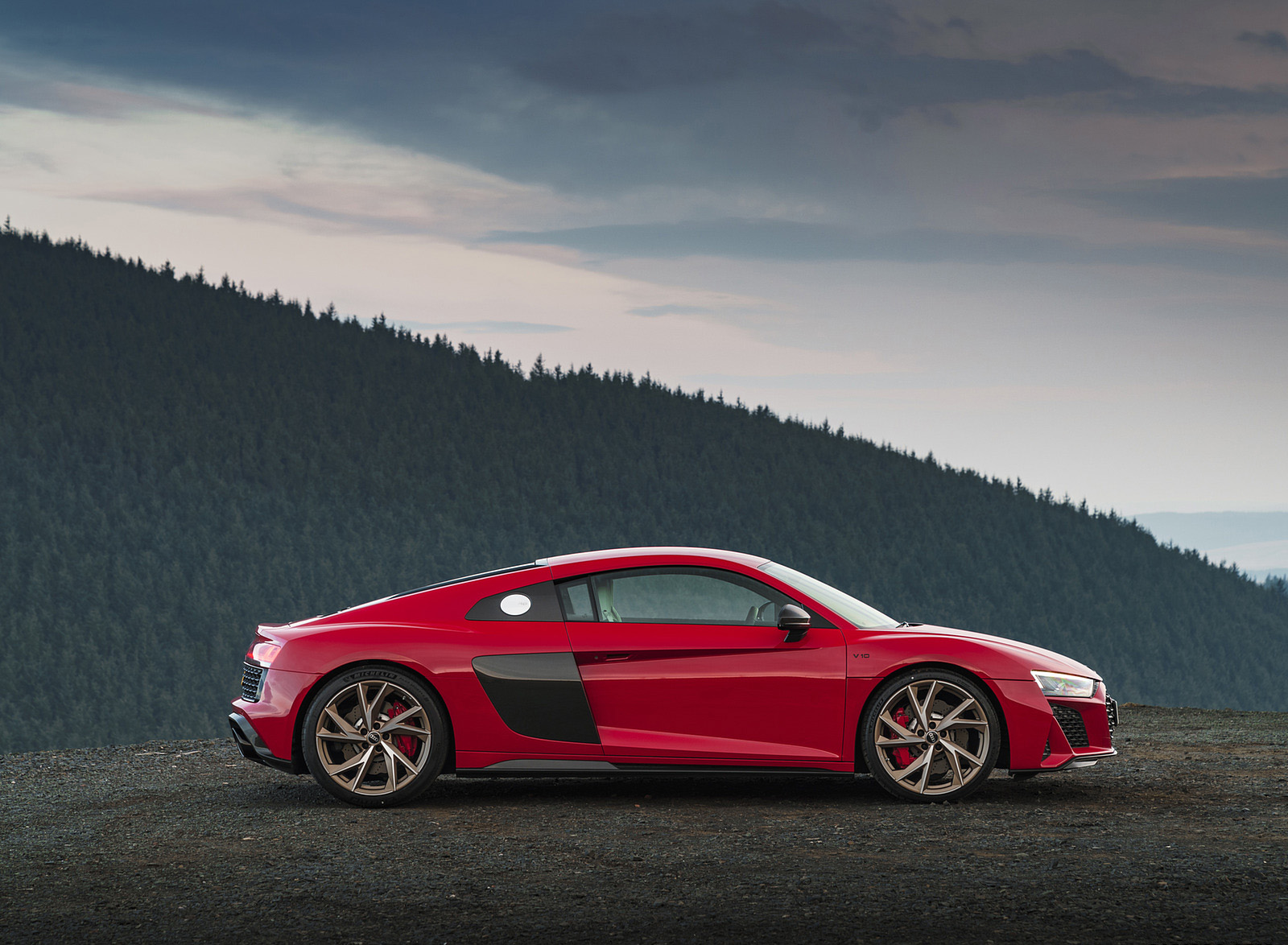 2022 Audi R8 Coupe V10 Performance RWD (UK-Spec) Side Wallpapers #84 of 163