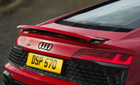 2022 Audi R8 Coupe V10 Performance RWD (UK-Spec) Spoiler Wallpapers 450x275 (114)