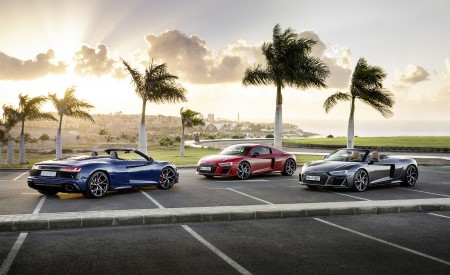2022 Audi R8 Coupe V10 Performance RWD and R8 V10 Spyder RWD Wallpapers 450x275 (32)