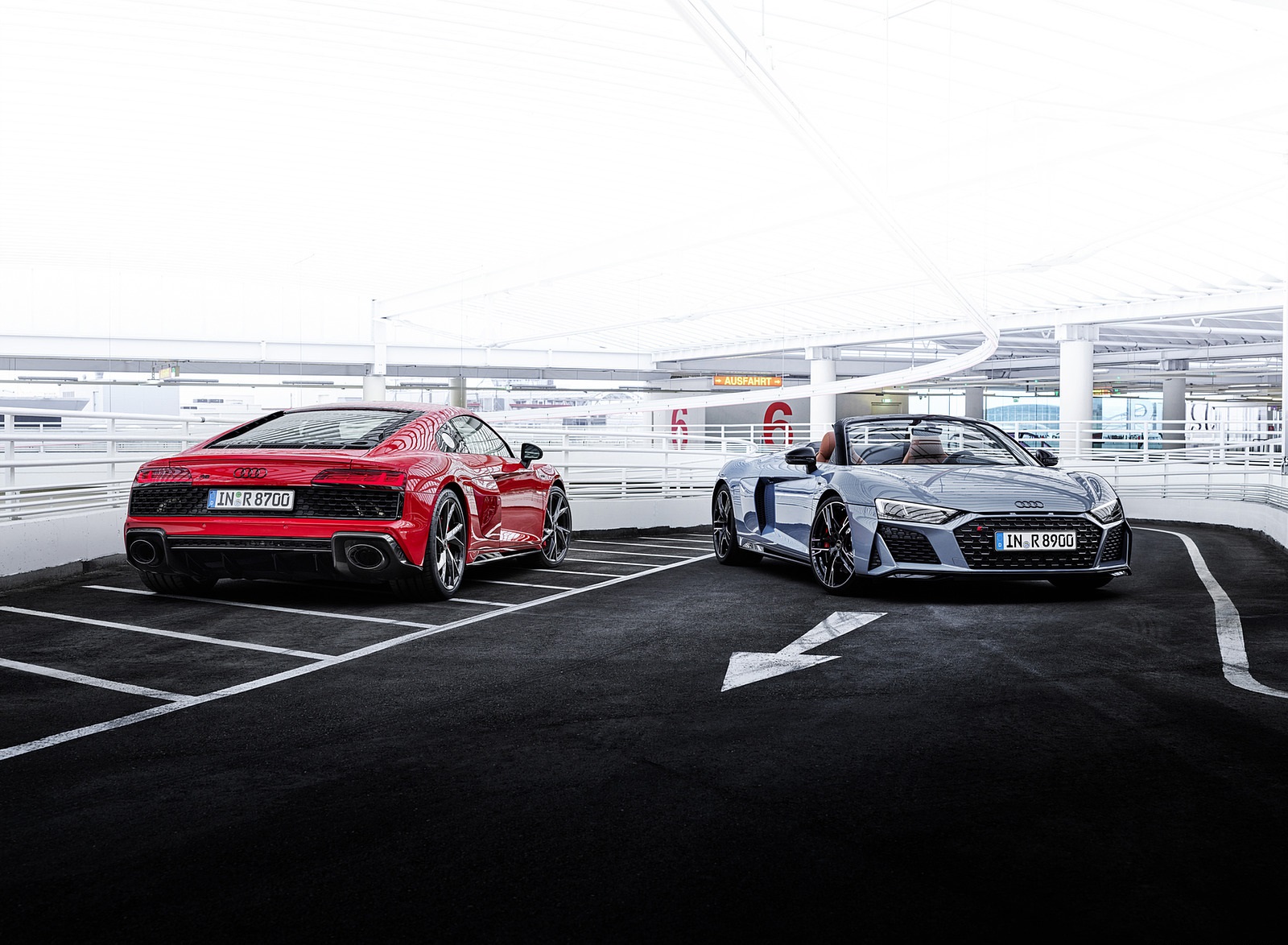 2022 Audi R8 Spyder V10 Performance RWD and Coupe Wallpapers (7)