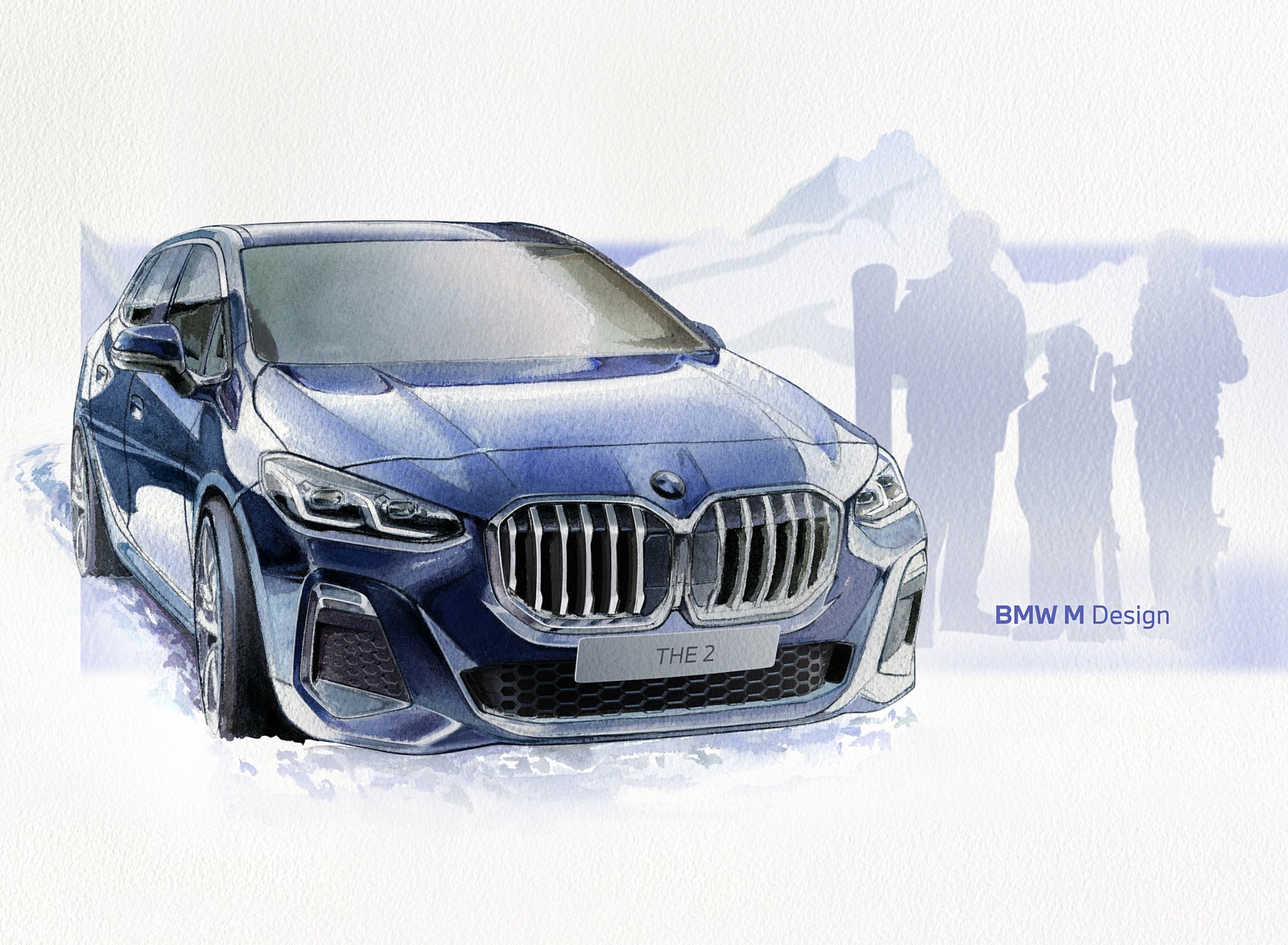 2022 BMW 223i Active Tourer Design Sketch Wallpapers #73 of 231