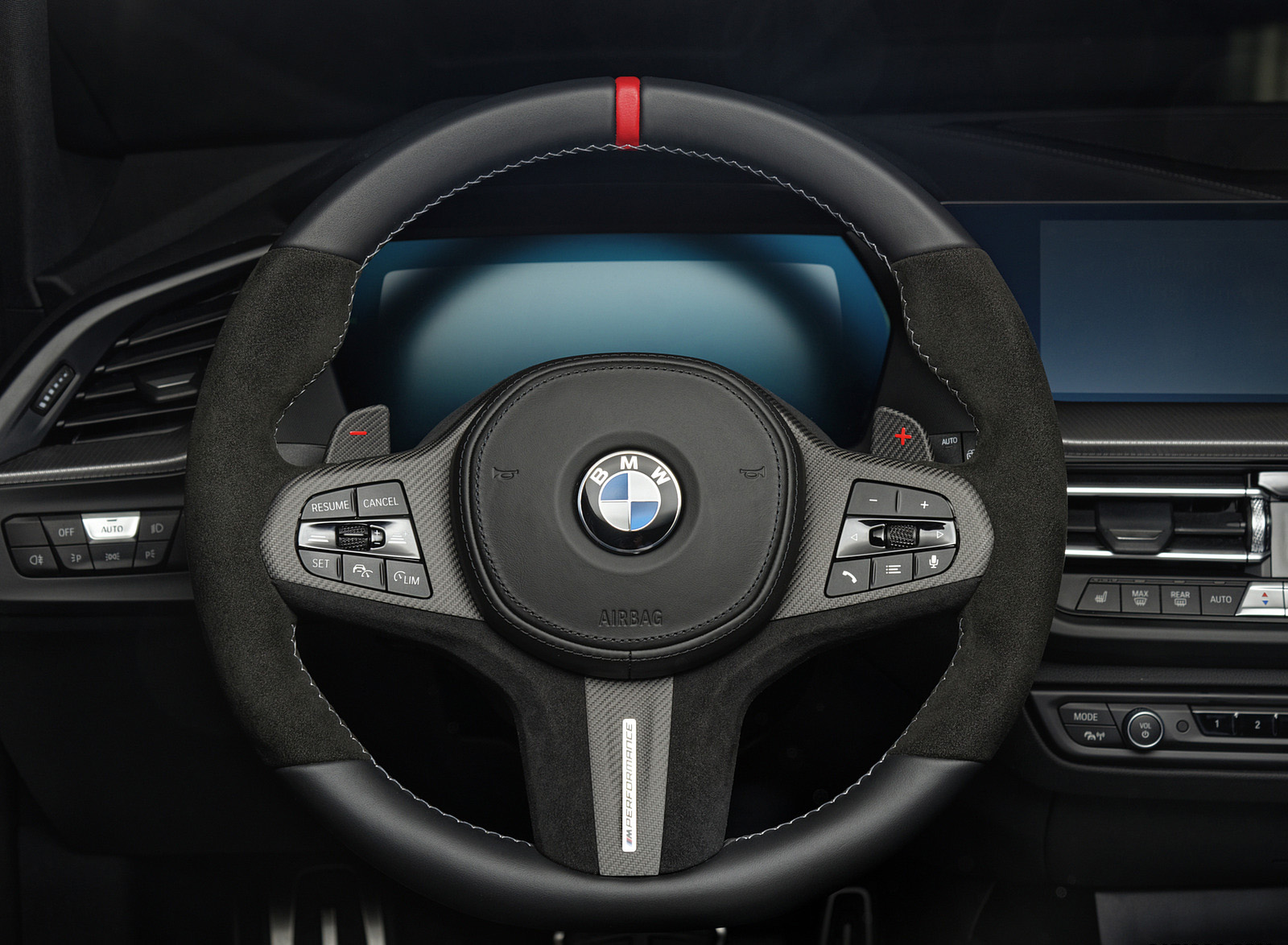 2022 BMW M135i BMW M Perfomance Parts Interior Steering Wheel Wallpapers #86 of 95