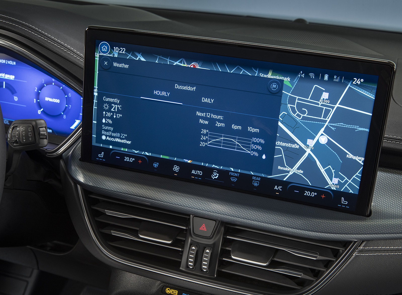 2022 Ford Focus Active Central Console Wallpapers #29 of 33