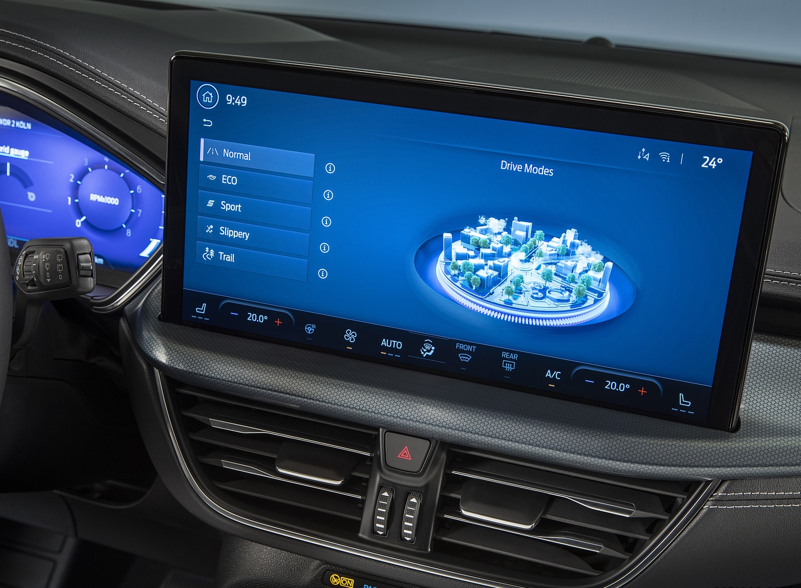 2022 Ford Focus Active Central Console Wallpapers #20 of 33