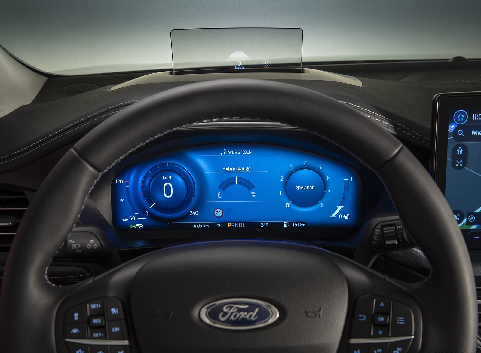 2022 Ford Focus Active Digital Instrument Cluster Wallpapers #11 of 33