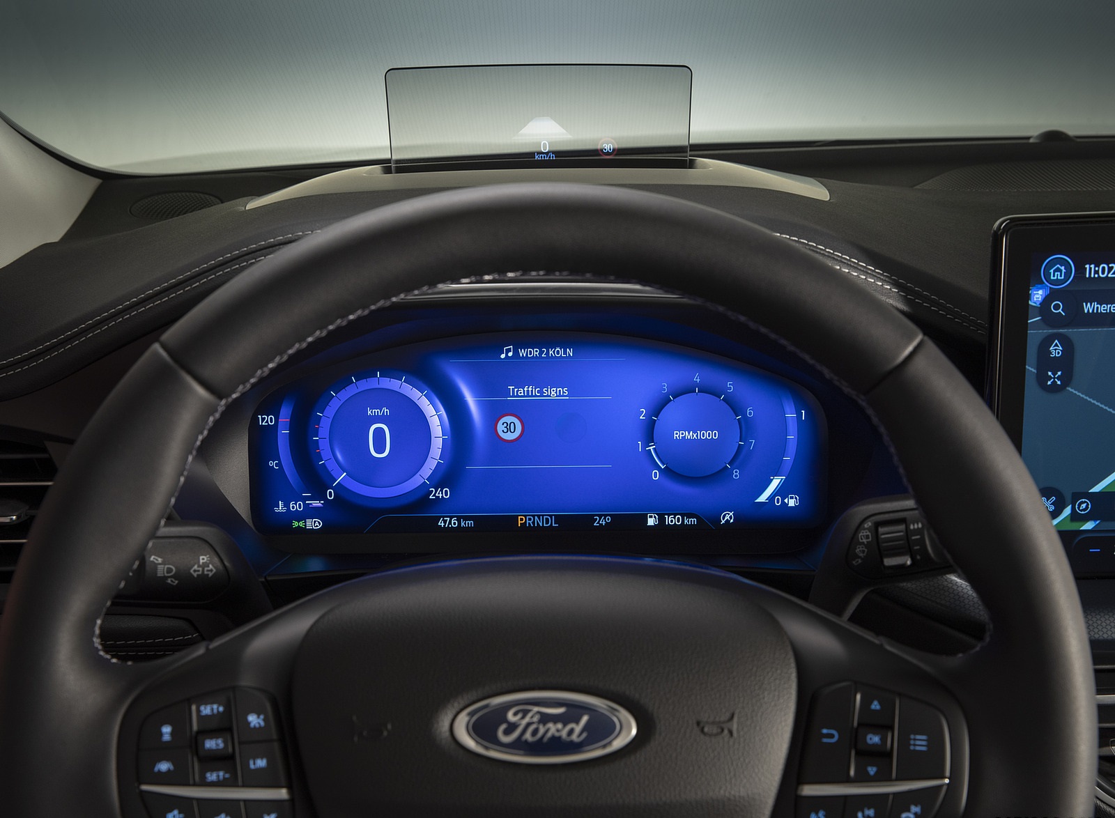 2022 Ford Focus Active Digital Instrument Cluster Wallpapers  #12 of 33