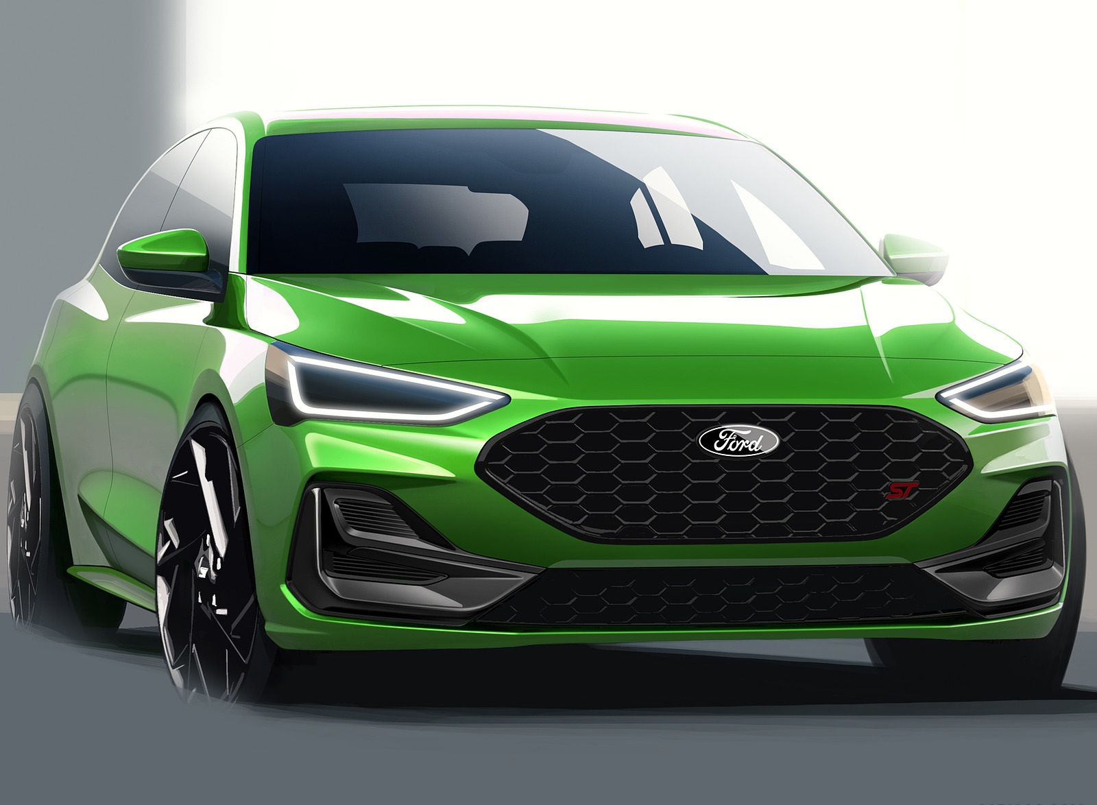 2022 Ford Focus ST Design Sketch Wallpapers #21 of 21