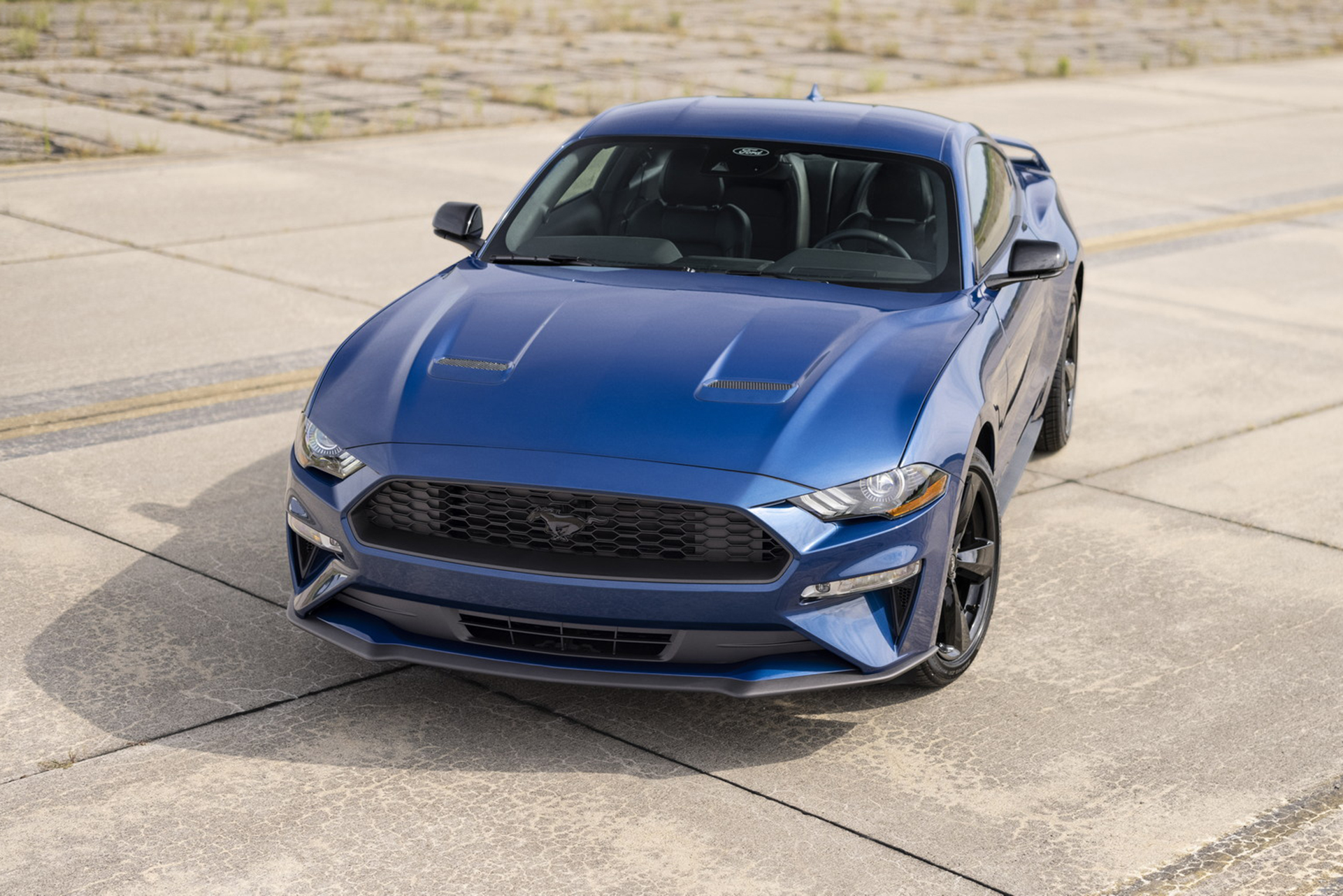 2022 Ford Mustang GT Stealth Edition Front Wallpapers (1). Download Wallpaper