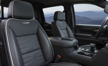 2022 GMC Sierra AT4X Interior Front Seats Wallpapers 450x275 (19)