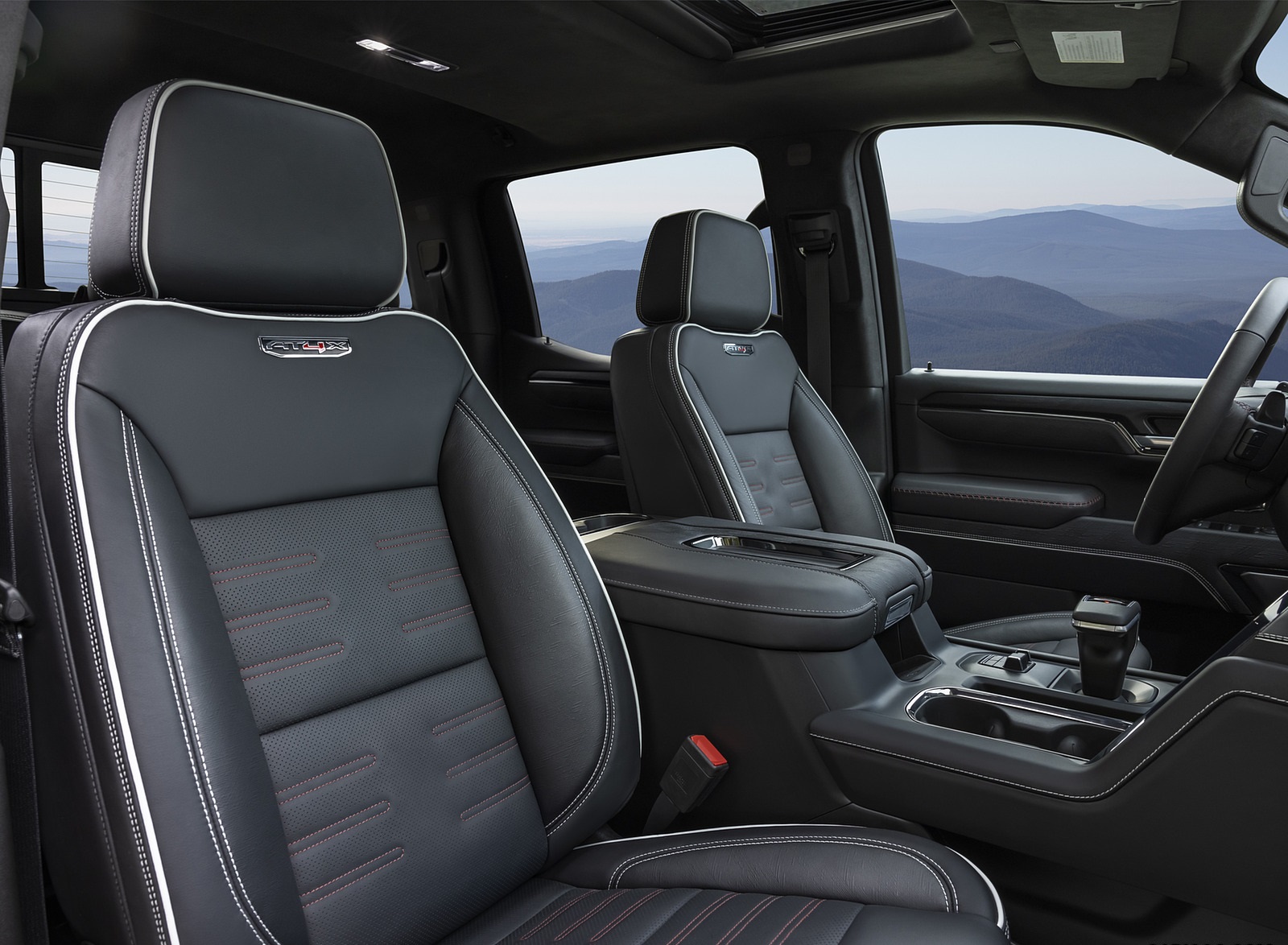 2022 GMC Sierra AT4X Interior Front Seats Wallpapers #19 of 19