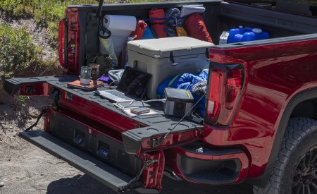 2022 GMC Sierra AT4X Tailgate Wallpapers 450x275 (15)