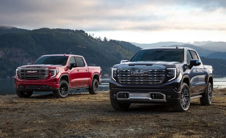 2022 GMC Sierra Denali Ultimate and Sierra AT4X Wallpapers 450x275 (14)