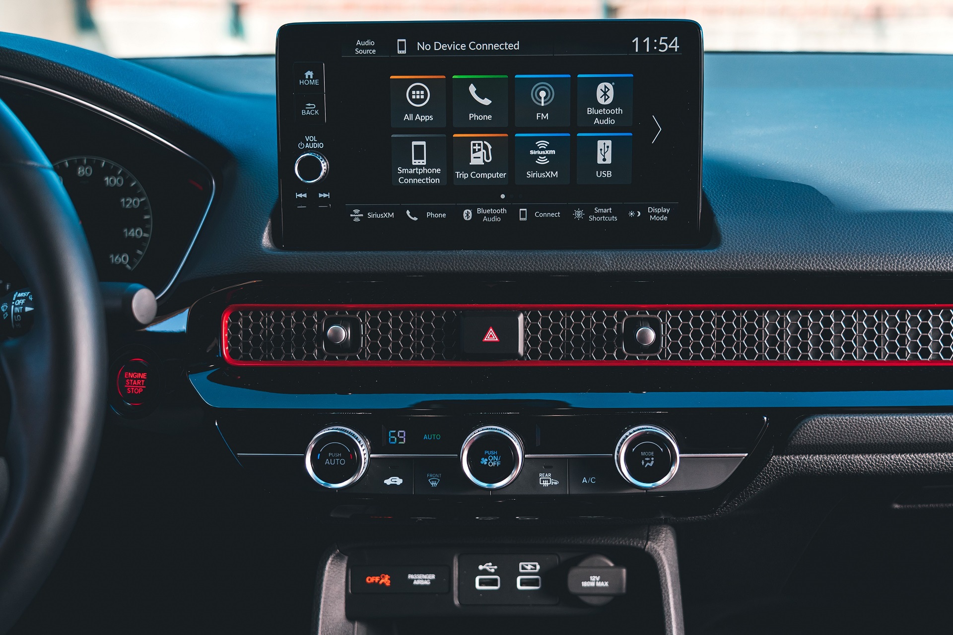 2022 Honda Civic Si Central Console Wallpapers #56 of 84