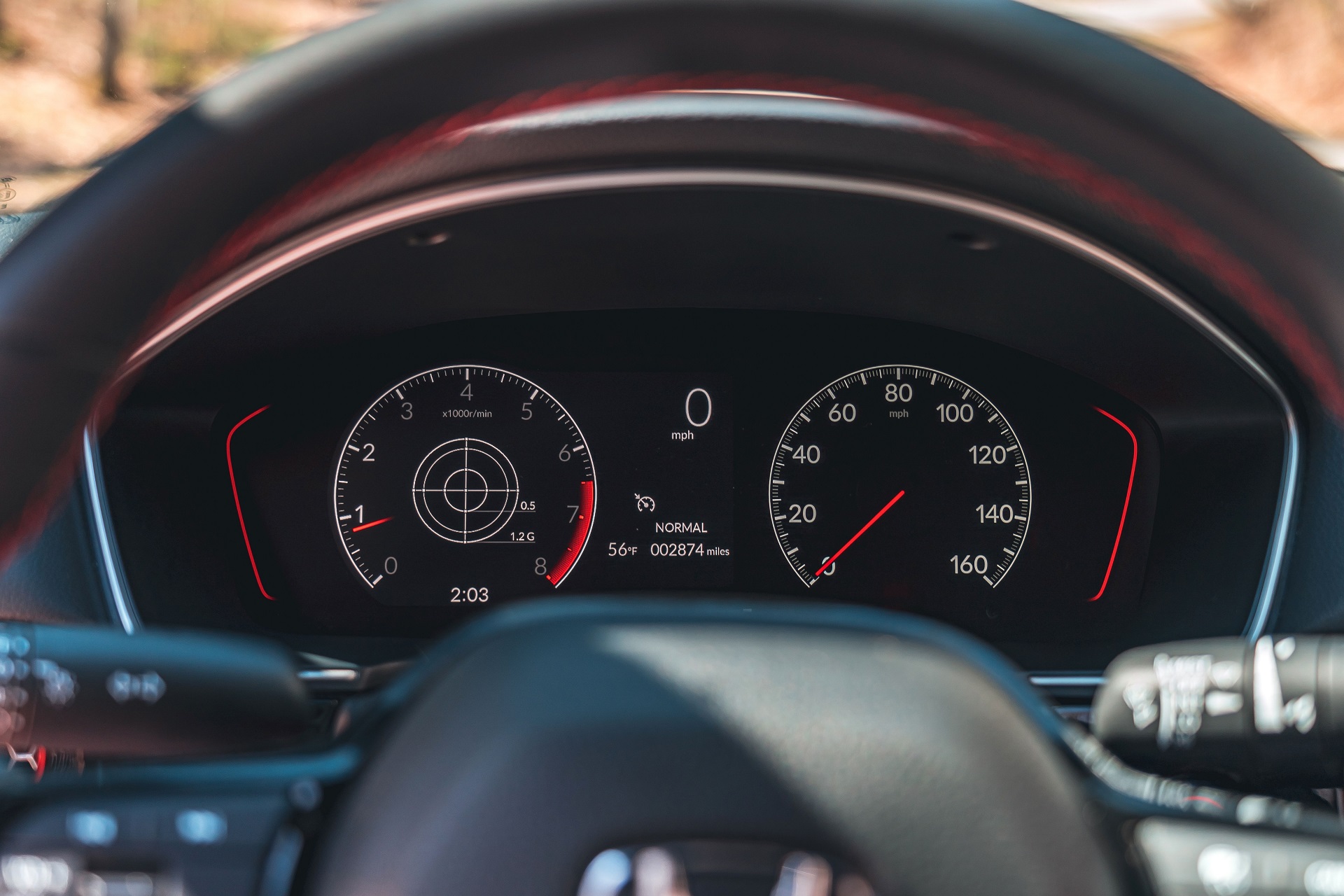 2022 Honda Civic Si Instrument Cluster Wallpapers #65 of 84
