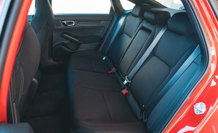 2022 Honda Civic Si Interior Rear Seats Wallpapers 450x275 (76)