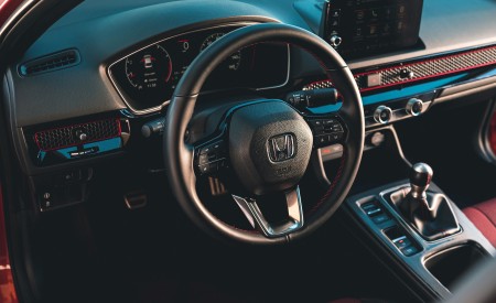 2022 Honda Civic Si Interior Steering Wheel Wallpapers 450x275 (55)