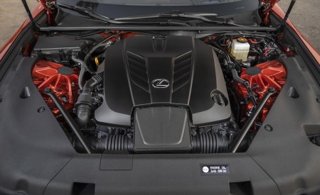 2022 Lexus LC 500 Convertible Engine Wallpapers 450x275 (14)