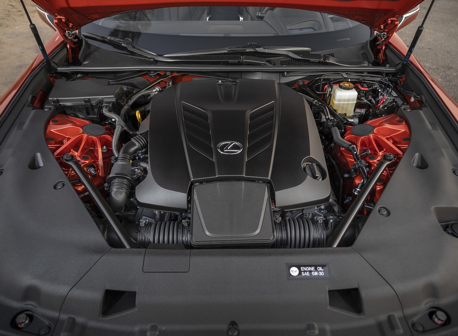 2022 Lexus LC 500 Convertible Engine Wallpapers #14 of 27
