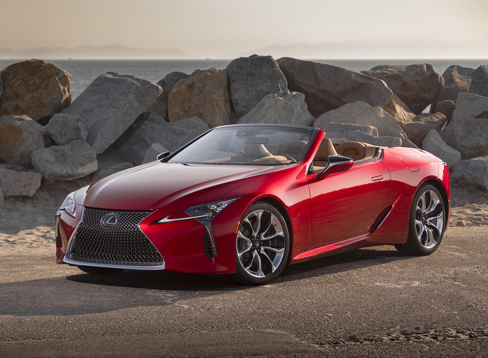 2022 Lexus LC 500 Convertible Front Three-Quarter Wallpapers #5 of 27