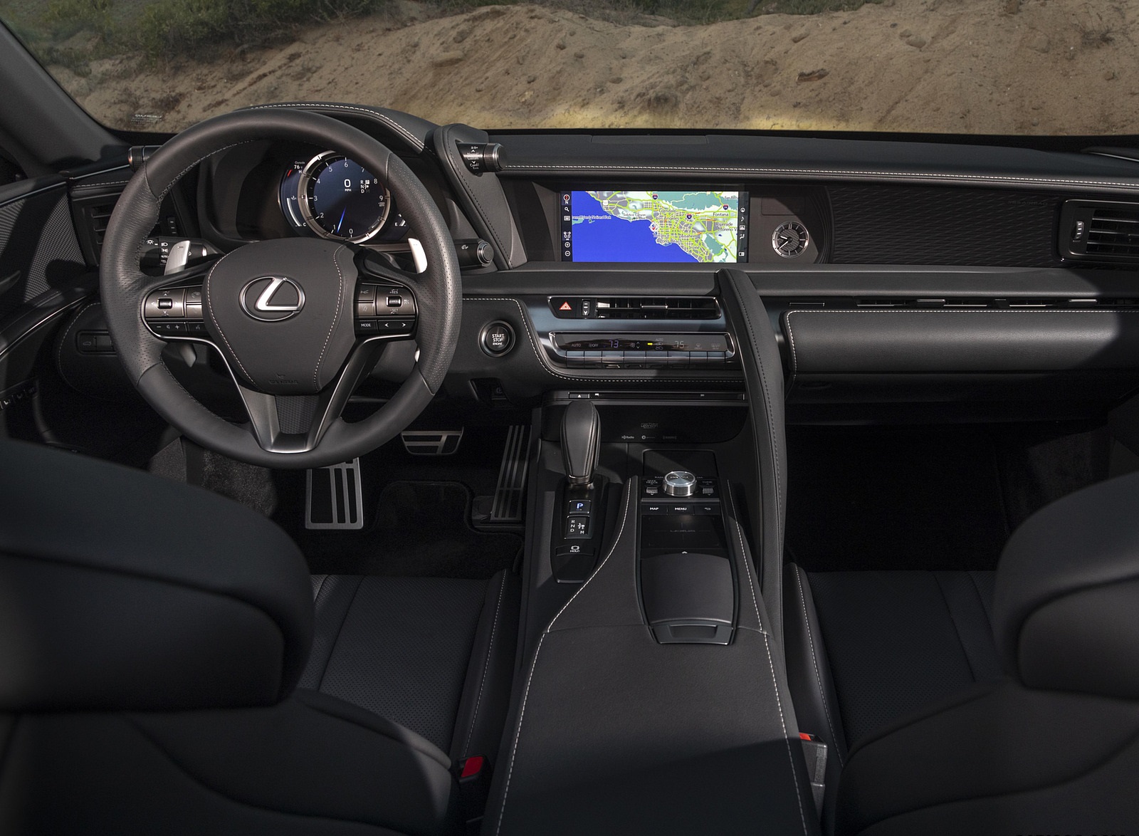 2022 Lexus LC 500 Convertible Interior Cockpit Wallpapers #20 of 27