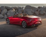 2022 Lexus LC 500 Convertible Rear Three-Quarter Wallpapers 150x120