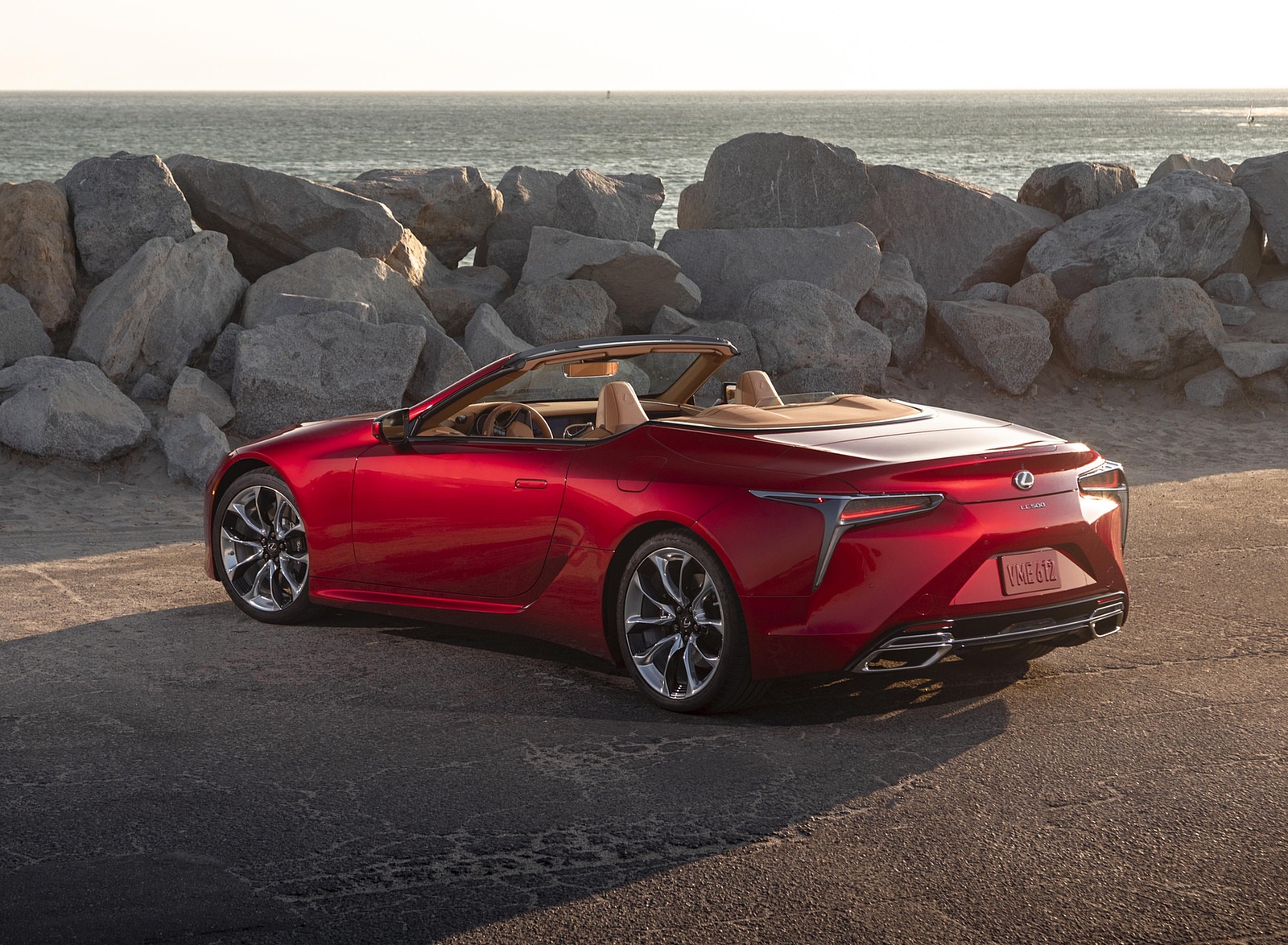 2022 Lexus LC 500 Convertible Rear Three-Quarter Wallpapers (6)