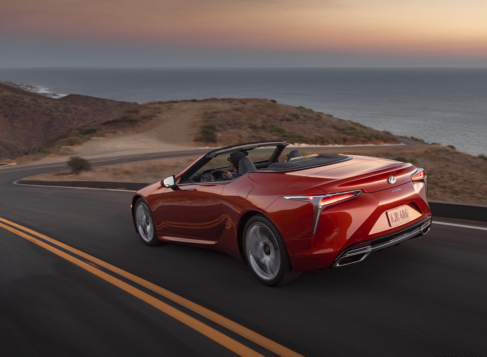 2022 Lexus LC 500 Convertible Rear Three-Quarter Wallpapers #2 of 27