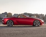 2022 Lexus LC 500 Convertible Side Wallpapers 150x120