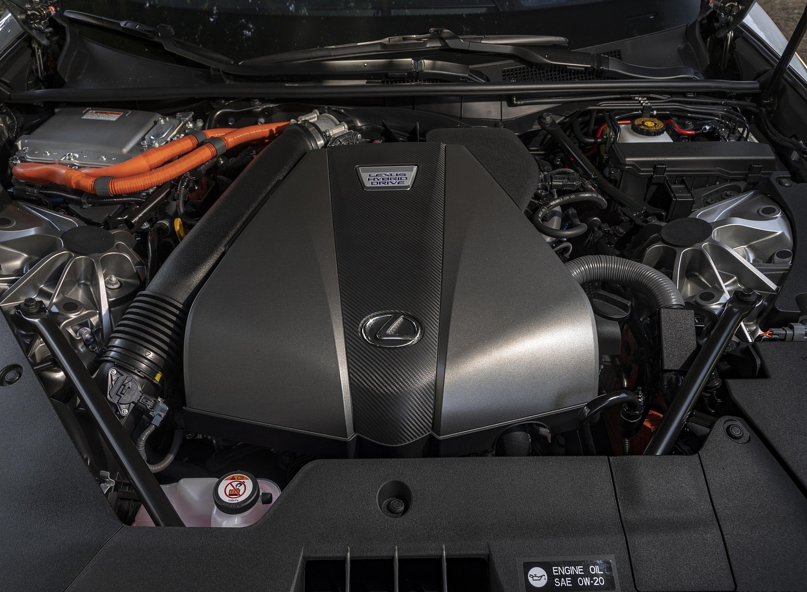 2022 Lexus LC 500h Coupe Engine Wallpapers (9)