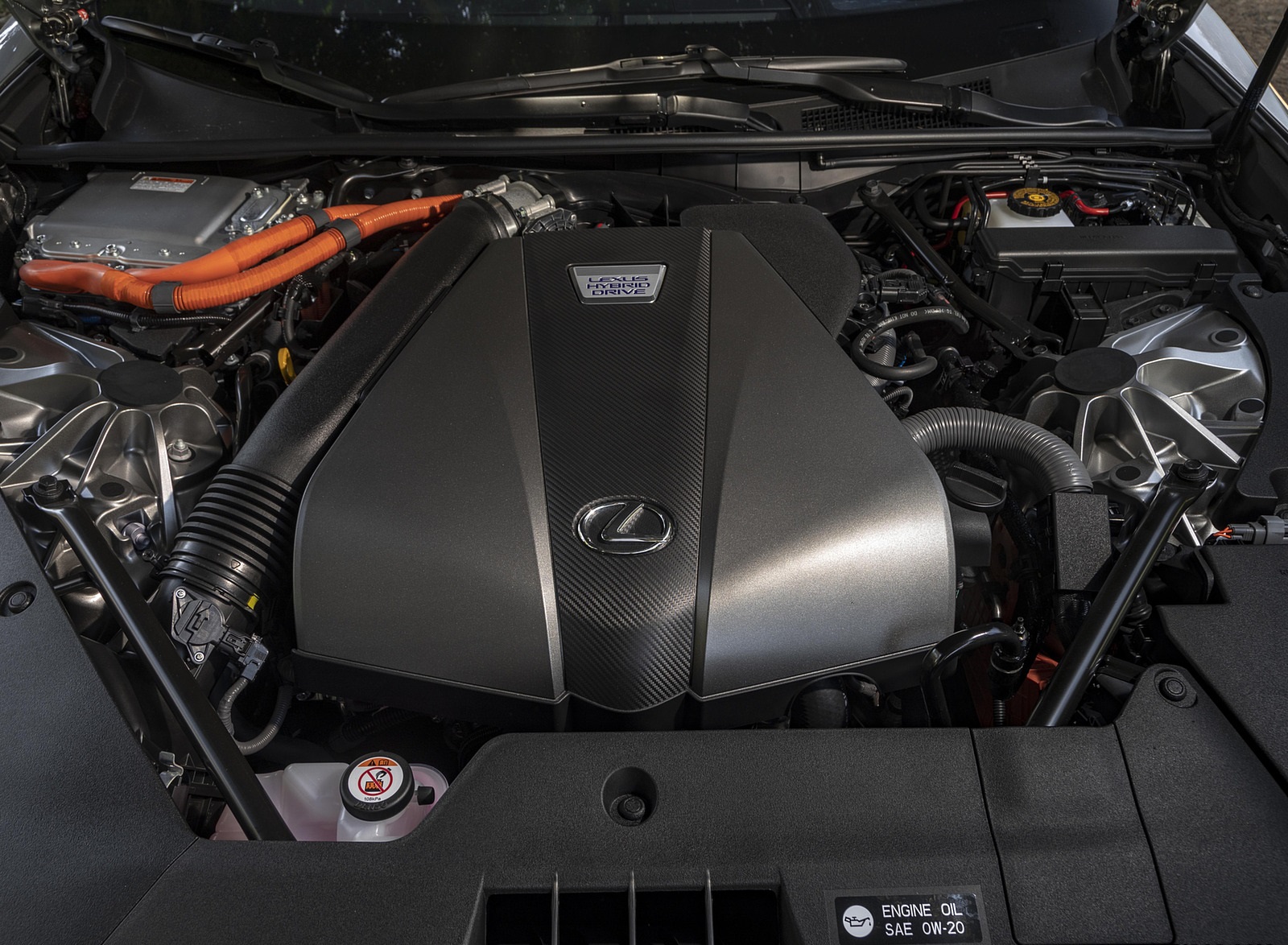 2022 Lexus LC 500h Coupe Engine Wallpapers #9 of 17