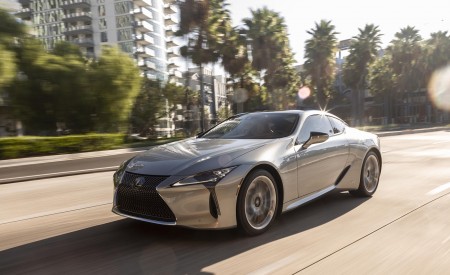 2022 Lexus LC 500h Coupe Front Three-Quarter Wallpapers 450x275 (3)