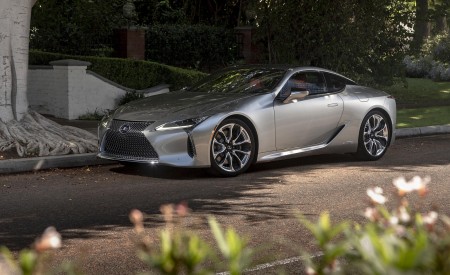 2022 Lexus LC 500h Coupe Front Three-Quarter Wallpapers 450x275 (4)