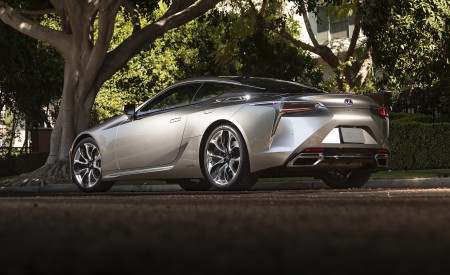 2022 Lexus LC 500h Coupe Rear Three-Quarter Wallpapers 450x275 (5)