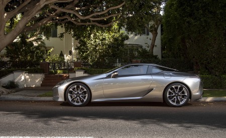 2022 Lexus LC 500h Coupe Side Wallpapers 450x275 (6)