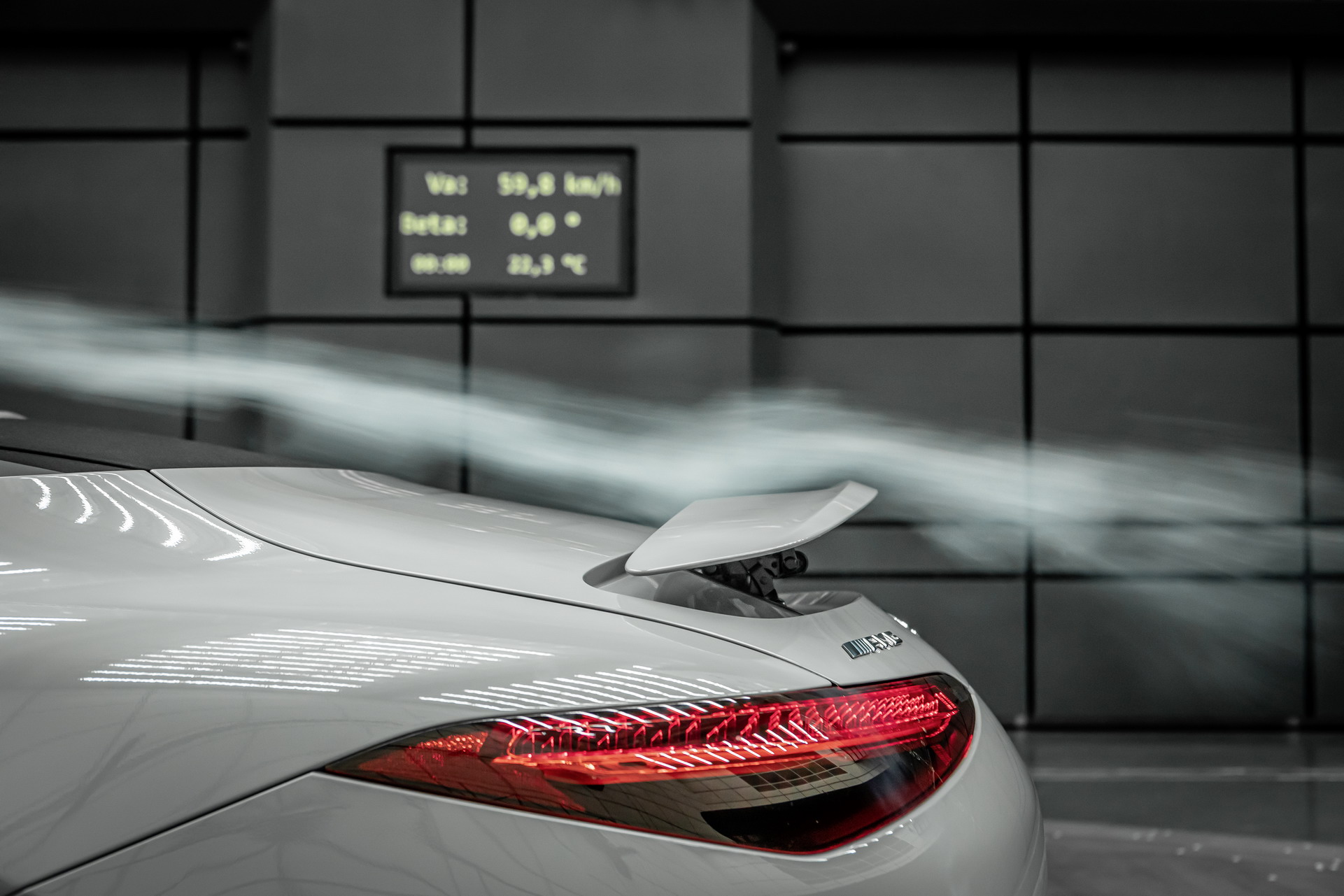 2022 Mercedes-AMG SL 55 4MATIC+ (Color: Alpine Grey Uni) Aerodynamics Wallpapers #62 of 66