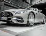 2022 Mercedes-AMG SL 55 4MATIC+ (Color: Alpine Grey Uni) Aerodynamics Wallpapers 150x120 (55)