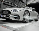 2022 Mercedes-AMG SL 55 4MATIC+ (Color: Alpine Grey Uni) Aerodynamics Wallpapers 150x120