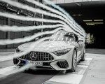 2022 Mercedes-AMG SL 55 4MATIC+ (Color: Alpine Grey Uni) Aerodynamics Wallpapers 150x120 (57)