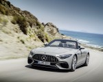 2022 Mercedes-AMG SL 55 4MATIC+ (Color: Alpine Grey Uni) Front Wallpapers 150x120