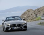 2022 Mercedes-AMG SL 55 4MATIC+ (Color: Alpine Grey Uni) Front Wallpapers 150x120