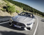 2022 Mercedes-AMG SL 55 4MATIC+ (Color: Alpine Grey Uni) Front Wallpapers 150x120 (3)
