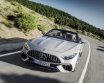 2022 Mercedes-AMG SL 55 4MATIC+ (Color: Alpine Grey Uni) Front Wallpapers 150x120