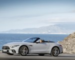 2022 Mercedes-AMG SL 55 4MATIC+ (Color: Alpine Grey Uni) Side Wallpapers 150x120