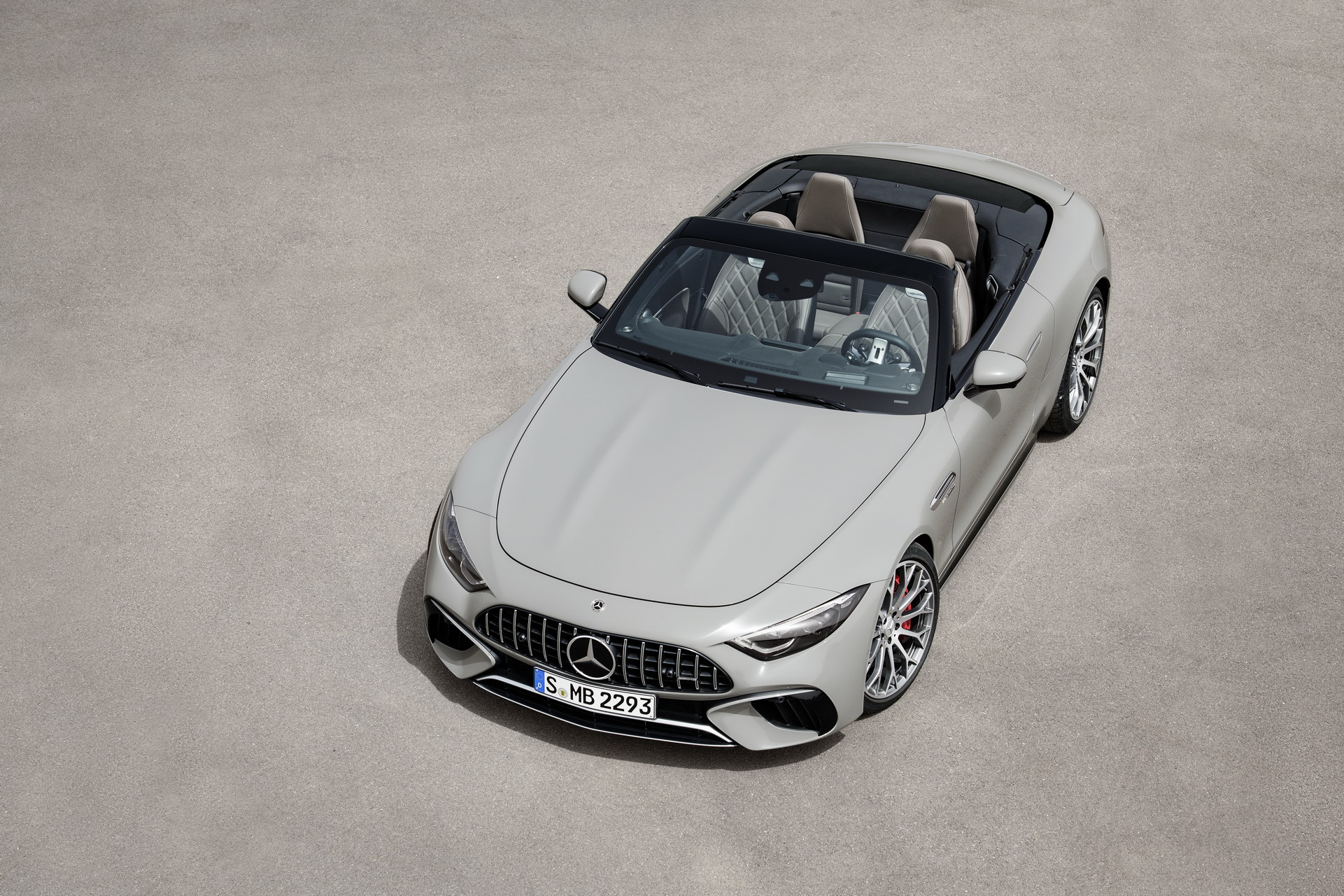 2022 Mercedes-AMG SL 55 4MATIC+ (Color: Alpine Grey Uni) Top Wallpapers #40 of 66