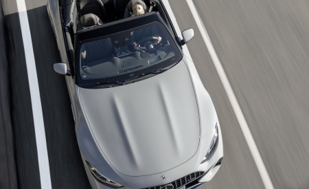 2022 Mercedes-AMG SL 55 4MATIC+ (Color: Alpine Grey Uni) Top Wallpapers 450x275 (6)