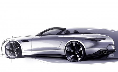 2022 Mercedes-AMG SL 55 4Matic+ Design Sketch Wallpapers  450x275 (64)