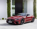 2022 Mercedes-AMG SL 63 4MATIC+ (Color: Patagonia Red Metallic) Front Three-Quarter Wallpapers 150x120 (14)