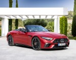 2022 Mercedes-AMG SL 63 4MATIC+ (Color: Patagonia Red Metallic) Front Three-Quarter Wallpapers 150x120 (26)