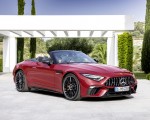 2022 Mercedes-AMG SL 63 4MATIC+ (Color: Patagonia Red Metallic) Front Three-Quarter Wallpapers 150x120 (16)