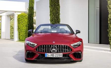 2022 Mercedes-AMG SL 63 4MATIC+ (Color: Patagonia Red Metallic) Front Wallpapers 450x275 (18)